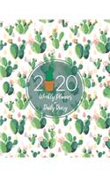 2020 Weekly Planner and daily diary