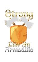 Strong like an Armadillo: 6x9 120 pages lined - Your personal Diary