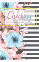 Checking Account Transaction Register