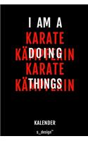 Kalender für Karate Kämpfer / Karate Kämpferin