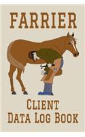 Farrier Client Data Log Book