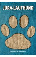 Jura-Laufhund Notizbuch für Hundehalter: Hunderasse Jura-Laufhund. Ideal als Geschenk für Hundebesitzer - 6x9 Zoll (ca. Din. A5) - 100 Seiten - gepunktete Linien