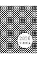 2020 Planner: Stylish Contemporary Diary For Men With Additional Lined Monthly Note, Online Password Log & Habit Tracker Pages