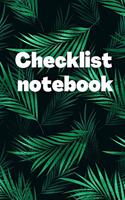 Checklist Notebook