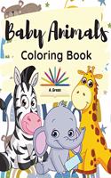 Baby Animals Coloring Book