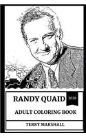 Randy Quaid Adult Coloring Book