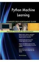 Python Machine Learning Complete Self-Assessment Guide
