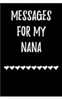 Messages for My Nana