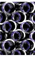 Journal Notebook Batik Circles Pattern 6