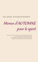 Menus d'automne pour le sport