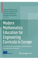 Modern Mathematics Education for Engineering Curricula in Europe