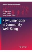 New Dimensions in Community Well-Being
