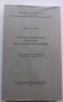 Essai de Classification Et Datation Des Scarabees Menkh'perre: Prix de la Confederation Internationale Des Negociants En Oeuvres d'Art 1979