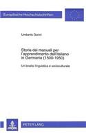 Storia dei manuali per l'apprendimento dell'italiano in Germania (1500-1950)