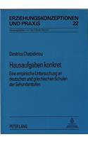 Hausaufgaben konkret