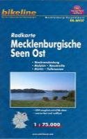 Mecklenburgische Seen East cycle map