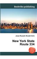 New York State Route 334: (English)