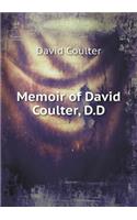 Memoir of David Coulter, D.D: (English)