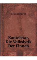 Kanteletar, Die Volkslyrik Der Finnen