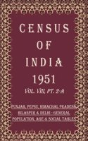 Census of India 1951: Punjab, Pepsu, Himachal Pradesh, Bilaspur & Delhi - Economic Tables Volume Book 33 Vol. VIII, Pt. 2-B