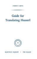 Guide for Translating Husserl