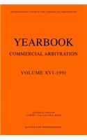 Yearbook Commercial Arbitration Volume XVI - 1991