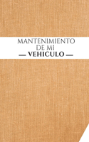 Mantenimiento de mi vehículo