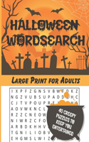 Halloween Wordsearch: For Adults, Large Print