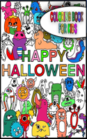 Halloween Coloring Book For Kids: Halloween Designs Including Witches, Ghosts, Pumpkins, Haunted Houses, and More - Perfect Halloween Gift for Kids - Fun for All Ages