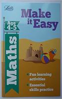 LETTS MAKE IT EASY MATHS AGE 4-5