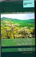 College Algebra and Trigonometry and Precalculus