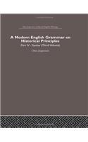 Modern English Grammar on Historical Principles