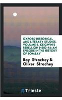 Oxford Historical and Literary Studies. Volume 6, Keigwin's Rebellion (1683-4)