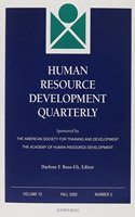 Human Resource Development Quarterly, Volume 13, Number 3, Fall 2002