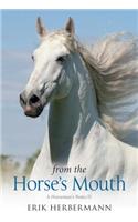 From the Horse's Mouth