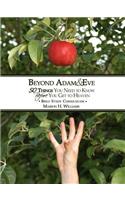 Beyond Adam & Eve Bible Study Curriculum Guide