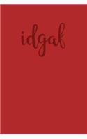 Idgaf