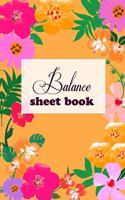 Balance Sheet Book