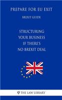Structuring Your Business If There's No Brexit Deal - Prepare for Eu Exit (Brexit Guide)