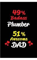 49% Badass Plumber 51% Awesome Dad