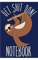 Get Shit Done Notebook