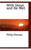 With Steyn and de Wet: (English)