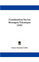 Considerations Sur Les Montagnes Volcaniques (1781)