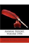Annual Report, Volume 1954: (English)