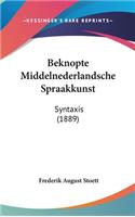 Beknopte Middelnederlandsche Spraakkunst