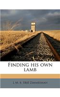 Finding His Own Lamb