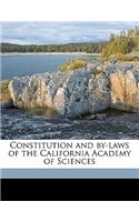 Constitution and By-Laws of the California Academy of Sciences