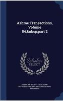 Ashrae Transactions, Volume 84, part 2