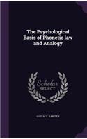 Psychological Basis of Phonetic law and Analogy