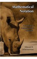 Mathematical Notation: A Guide for Engineers and Scientists